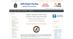Desktop Screenshot of dog-beds-house.com